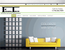 Tablet Screenshot of finishingtouchnyc.com